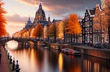 Amsterdam, Netherlands: Embracing Autumn’s Tranquility in a City of Canals
