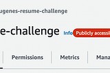 My Cloud Resume Challenge Experience (AWS)
