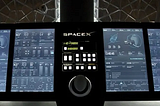 Panel de Control SpaceX Chronium V8