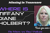 Missing Person: The Disappearance of Tiffany Diane Holbert