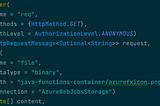 Azure Function: A HttpTriger with a BlobInput in Java