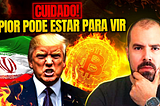 Destaques da Live 23/06/2025–Guerra EUA-Irão: O Pior Está Para Vir par a Bitcoin e Altcoins?