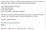 [UX Case] E se o Instagram vir a ser um Marketplace?