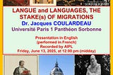 We Are Living in a Dangerous Multilingual World!