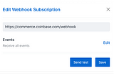 New features: Send test webhook notifications and search for payments