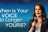 When Is Your Voice No Longer Yours?