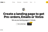 From idea to launch in 3 days — EarlyBee: Collect Payments, Emails or Votes