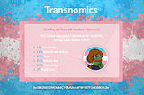 Trans Pepe Tokenomics!