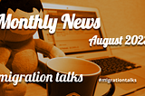 migration talks Monthly News / August, 2023