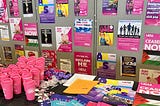 UCU campaign materials stall at Congress 2024