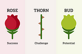 Rose, Thorn, Bud