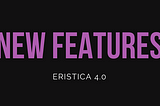 Sneak Peek at Eristica 4.0: User Profiles, Activity Feeds, Challenge Items, and More