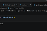 Python Learning Day 1.
