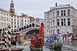 Historical regatta in the Grand Canal of Venice
.