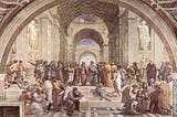 The School of Athens (Italian: Scuola di Atene) by the Italian Renaissance artist Raphael