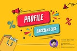 150 Profile Backlink Site List