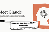 Claude 3.5 Just Learned to Use a Computer