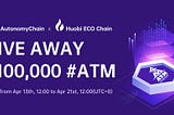 GIVE AWAY $100,000 #ATM