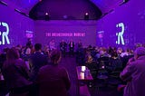 Me speaking at Perfect Rebels launch party