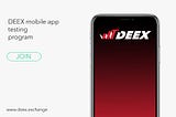 Open testing of DEEX mobile app has started