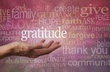 Consciously Practicing Gratitude