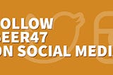 Follow Beer47 on Social Media