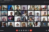 A glimpse into a WE Cohort session