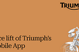 Improvising Mobile Design Standard — MyTriumph