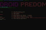 SCREENSHOT OF ANDRO-PREDOM