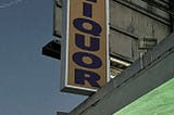 Liquor Sign by Mark Tulin