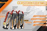 Gens ace Advanced Series begins a new generation of RC smart battery