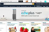 Amazon — one stop shop