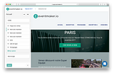 NEW in Eventmaker.io : Event Websites