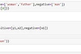 Natural Language Processing (word2vec)