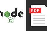 Recommended Packages for Exporting to PDF in Nodejs