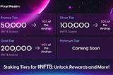 Staking Tiers for $NFTB: Unlock Rewards and More!