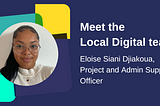 Meet the Team: Eloise Siani Djiakoua
