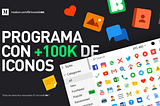 Programa con + 100k de íconos