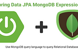Using MongoDB query syntax to query Relational Database in Java.