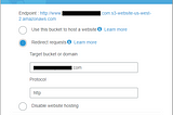 Setup a custom domain on AWS using S3 static website hosting and Route 53