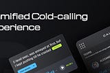 Callblitz — gamified real-time coaching sales service