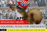 Squirrels runs for president
