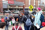 Parents and Students Crowd Rutgers Board of Governors Meeting to Protest Proposed Sale of…
