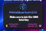 The next Seed project will be MetaQuantum3.0