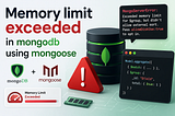 Memory limit exceeded in mongodb using mongoose