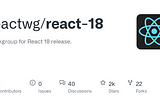 What’s new in React 18?