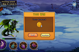 GAME REWARDS ADJUSTMENT