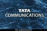 Tata Communications Junior Engineer Vacancy 2023 At Chennai