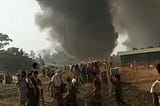 A deadly fire is devastating Rohingya refugee camps