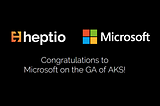 Congratulations to our friends at Microsoft